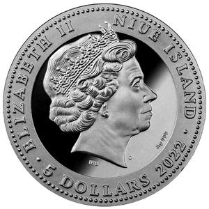 Niue / Silver Two Ounces 2022 Yeti - obverse photo