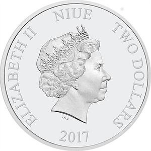 Niue / Silver Ounce 2017 Disney - Moana - obverse photo