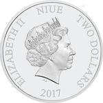 Niue / Silver Ounce 2017 Disney - Moana - obverse photo