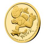 Gold Tenth-Ounce 2020 Four Leaf Clover - Bobík: Photo Coin, Niue, Gold Tenth-Ounce 2020 Four Leaf Clover - Bobík / thumbnail