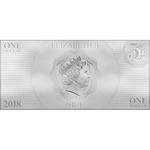 Silver Five Grams 2018 Aurora: Photo Coin, Niue, Silver Five Grams 2018 Aurora / thumbnail
