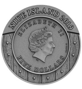 Niue / Silver Two Ounces 2019 Amazons - obverse photo