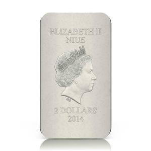 Niue / Silver Ounce 2014 St John the Baptist - obverse photo