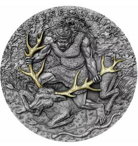 Niue / Silver Two Ounces 2020 Ceryneian Hind - reverse photo