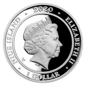 Niue / One Dollar Silver 2021 Slovak National Theatre - obverse photo