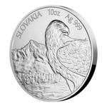 Silver Ten Ounces 2021 Slovakia Eagle: Photo Coin, Niue, Silver Ten Ounces 2021 Slovakia Eagle / thumbnail