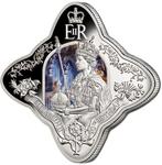 Silver Ounce 2016 Queen Elizabeth II Royal Star: Photo Coin, Niue, Silver Ounce 2016 Queen Elizabeth II Royal Star / thumbnail