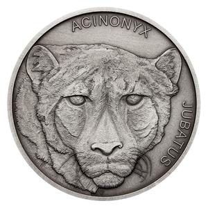 Niue / Silver Ounce 2019 Animal Champions - Cheetah - reverse photo