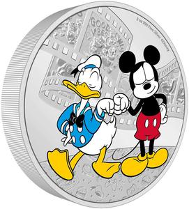 Niue / Silver Three Ounces 2023 Disney - Mickey and Friends (Mickey and Donald) - reverse photo