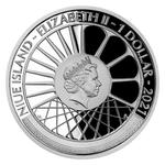 Silver Ounce 2021 Wheels - Aero 30: Photo Coin, Niue, Silver Ounce 2021 Wheels - Aero 30 / thumbnail