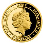 Gold Tenth-Ounce 2021 Well, Just You Wait! - The Wolf: Photo Coin, Niue, Gold Tenth-Ounce 2021 Well, Just You Wait - The Wolf / thumbnail