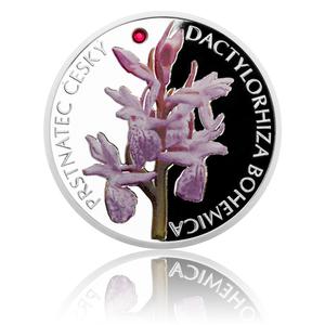 Niue / Silver Half Ounce 2016 Dactylorhiza Bohemica - reverse photo