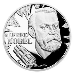 Niue / Silver Ounce 2020 Alfred Nobel - reverse photo