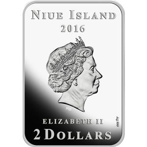 Niue / Silver Ounce 2016 The Beauty of Diamonds - obverse photo