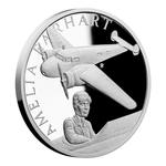 Silver Ounce 2017 Amelia Earhart: Photo Coin, Niue, Silver Ounce 2017 Amelia Earhart / thumbnail