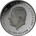 Niue / Silver Two Ounces 2025 The Raven - obverse photo