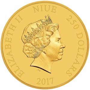 Niue / Gold Ounce 2017 Mickey Mouse - Fantasia - obverse photo