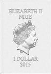 Silver Half Ounce 2015 The Chief: Photo Coin, Niue, Silver Half Ounce 2015 The Chief / thumbnail