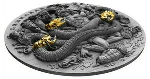 Niue / Silver Two Ounces 2019 Twelve Labours - Lernaean Hydra - obverse photo