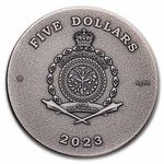 Silver Two Ounces 2023 Missing Treasures - Golden Owl: Photo Coin, Niue, Silver Two Ounces 2023 Missing Treasures - Golden Owl / thumbnail