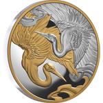 Silver Ounce 2025 Cranes: Photo Coin, Niue, Silver Ounce 2025 Cranes / thumbnail