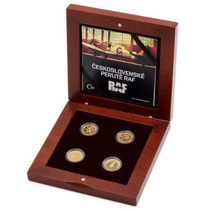 Niue / Gold Quarter Ounce 2015 Czechoslovak Airmen - reverse photo