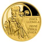 Gold Quarter Ounce 2020 St Ludmila - First Czech Saint: Photo Coin, Niue, Gold Quarter Ounce 2020 St Ludmila - First Czech Saint / thumbnail