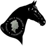 Silver Ounce 2014 Horse Head: Photo Coin, Niue, Silver Ounce 2014 Horse Head / thumbnail