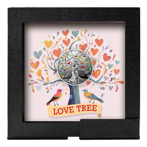Niue / One Dollar Silver 2025 Love Tree - obverse photo