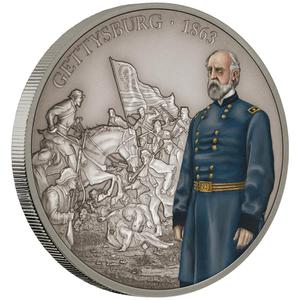 Niue / Silver Ounce 2018 Battle of Gettysburg - reverse photo