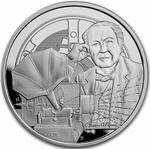 Niue / Silver Ounce 2023 Icons of Inspiration - Thomas Edison / Proof - reverse photo