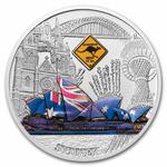 Silver Three Ounces 2025 Journey Around the World - Sydney: Photo Coin, Niue, Silver Three Ounces 2025 Journey Around the World - Sydney / thumbnail
