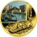Fifty Dollars Gold 2016 Ponte di Rialto: Photo Coin, Niue, Fifty Dollars Gold 2016 Ponte di Rialto / thumbnail
