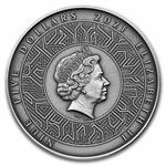 Silver Two Ounces 2021 Microchip 50th Anniversary: Photo 2021 Niue 2 oz Silver Antique Microchip 50th Anniversary Coin / thumbnail