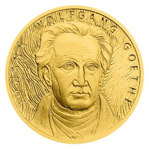 Niue / Gold Half Ounce 2022 Johann Wolfgang Goethe - reverse photo