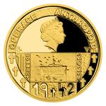 Gold Quarter Ounce 2022 Lidice and Ležáky: Photo Coin, Niue, Gold Quarter Ounce 2022 Lidice and Ležáky / thumbnail