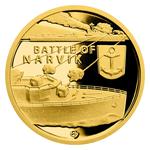 Gold Tenth-Ounce 2020 Battle of Narvik: Photo Coin, Niue, Gold Tenth-Ounce 2020 Battle of Narvik / thumbnail