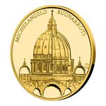 Gold Quarter Ounce 2021 St Peter's Basilica - The Cross: Photo Coin, Niue, Gold Quarter Ounce 2021 St Peters Basilica / thumbnail