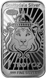 Niue / Silver Ounce 2014 Coinbar - reverse photo