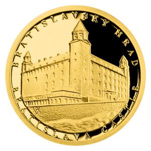 Niue / Gold Half Gram 2020 Bratislava Castle - reverse photo