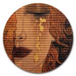 Silver Three Ounces 2020 Matrix Art - Golden Tears: Photo Coin, Niue, Silver Three Ounces 2020 Matrix Art - Golden Tears / thumbnail