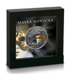 Silver Two Ounces 2019 Venetian Mask: Photo Coin, Niue, Silver Two Ounces 2019 Venetian Mask / thumbnail