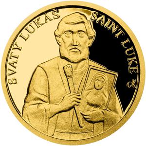 Niue / Gold Half Gram 2021 Saint Lucas - reverse photo
