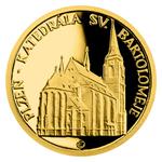 Gold Half Gram 2020 Pilsen - Cathedral of St Bartholomew: Photo Coin, Niue, Gold Half Gram 2020 Pilsen - Cathedral of St Bartholomew / thumbnail