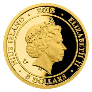 Niue / Gold Tenth-Ounce 2018 Ferdy the Ant - obverse photo