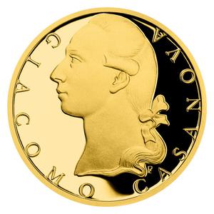 Niue / Gold Half Ounce 2022 Giacomo Casanova - reverse photo