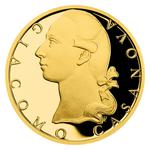 Gold Half Ounce 2022 Giacomo Casanova: Photo Coin, Niue, Gold Half Ounce 2022 Giacomo Casanova / thumbnail