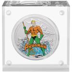 Silver Ounce 2020 Justice League - Aquaman: Photo Coin, Niue, Silver Ounce 2020 Justice League - Aquaman / thumbnail