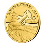 Gold Tenth-Ounce 2021 Battle of Rio de La Plata: Photo Coin, Niue, Gold Tenth-Ounce 2021 Battle of Rio de La Plata / thumbnail