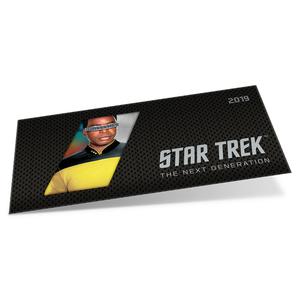Niue / Silver Five Grams 2019 Geordi La Forge - obverse photo